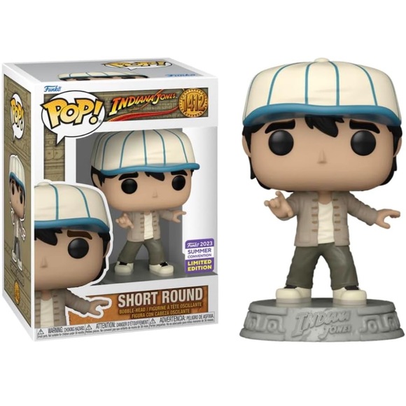 Funko Pop! Indiana Jones:Temple Of Doom~SDCC 2023 Short Round - Picture 1 of 3